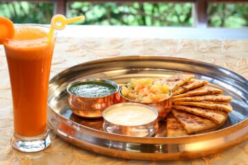 Ayurvedisches Essen im Sri Sri Panchakarma