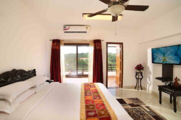 Bedroom Suite im Ayurvedabereich Sri Sri Panchakarma im Art of Living Ashram