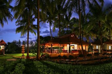 Ayurvedazentrum mit traumhaftem Garten im Art of Living Ashram