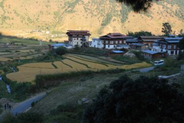 Bhutanesisches Dorf