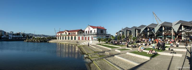 Wellingtons entspanntes Ufer