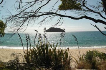 Blick aufs Meer im Nationalpark