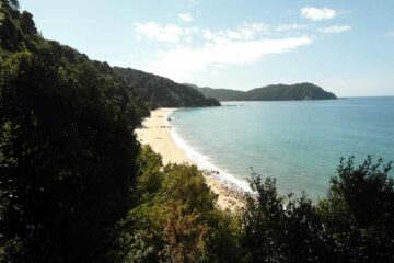 Blick über den Abel-Tasman-Nationalpark