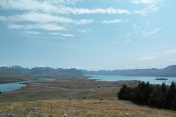 Blick auf den Lake Tekapo