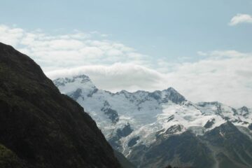 Mueller Ridge im Aoraki/Mount Cook Nationalpark