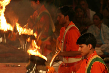 Gebete in Varanasi