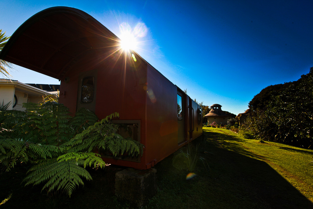 Solscape: Kreative Unterkünfte in Raglan, Neuseeland