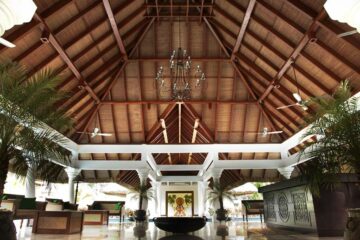 Lobby des Carnoustie Beach Resort: Ayurveda-Hotel in Kerala, Indien