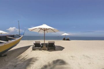 Strand des Carnoustie Beach Resort: Ayurveda-Hotel in Kerala, Indien