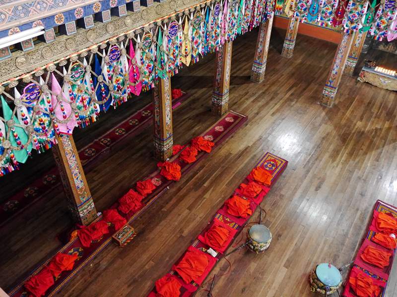 Buddhistisches Kloster in Bhutan