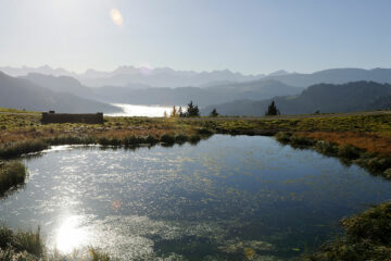 Blick über die Berge