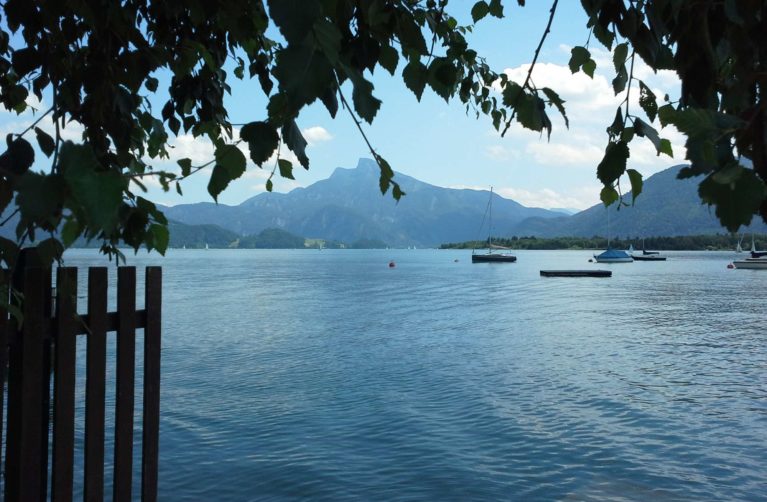 Blick auf den Mondsee