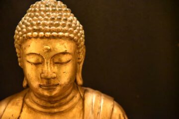 Buddha im Kloster