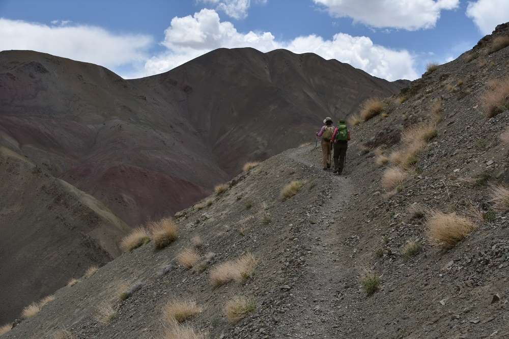 Trekking - traumhafte Landschaften lassen beschwerliche Aufstiege vergesssen