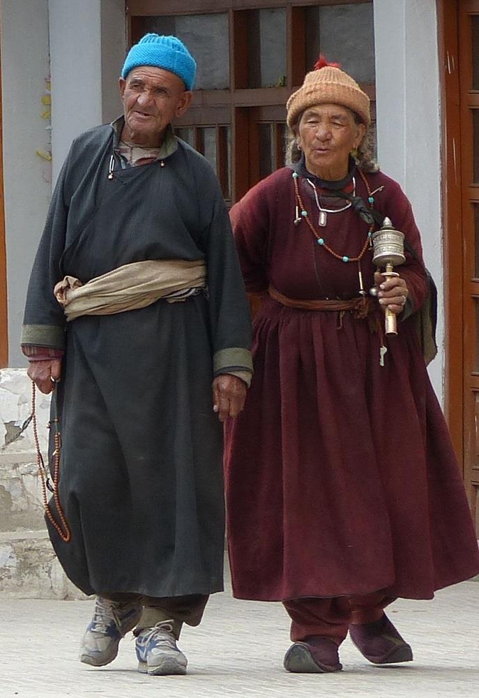 Die Ladakhi sind ein friedliches und bescheidenes Volk voller Herzenswärme