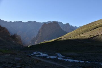 Bergpanorama in Ladakh