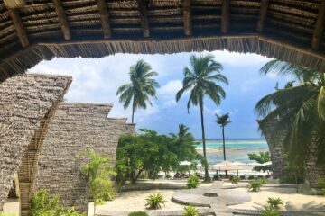 Eindrücke vom Resort am Strand von Sansibar