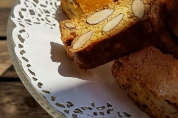 Cantuccini auf Teller