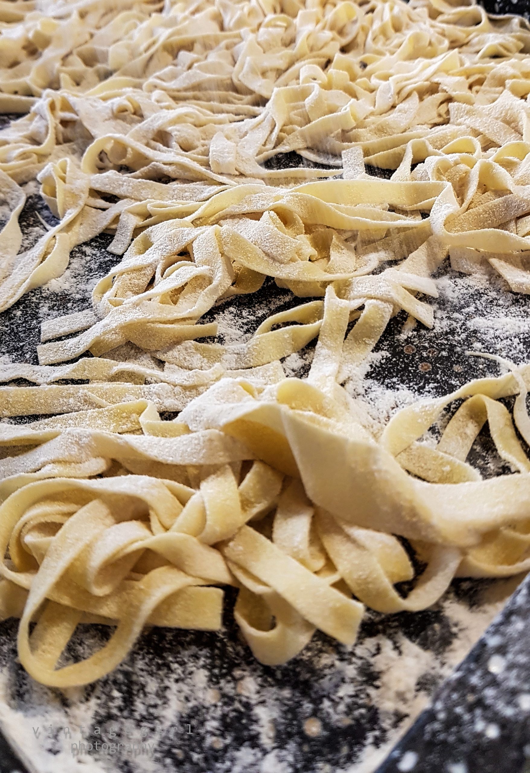 Selbst gemachte Nudeln