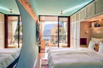 Zimmer im Gipsy Style mit Blick aufs Meer
