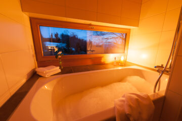 Badewanne mit Schaum