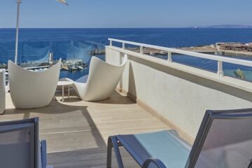 Terrasse am Meer