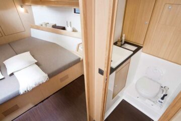 Schlafzimmer und Toilette