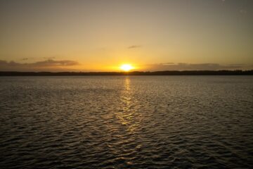 Sonnenuntergang am See