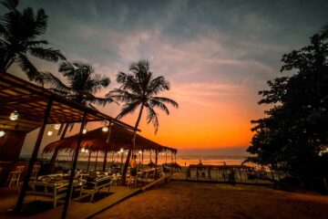 Sonnenuntergang am Strand