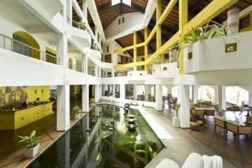 Innenbereich eines Ayurveda-Resorts in Sri Lanka