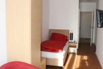Einzelzimmer in einem Ayurveda-Hotel in Deutschland