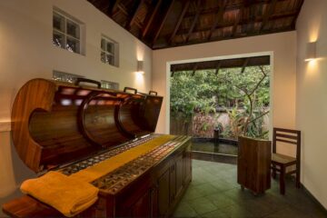 Zimmer für ayurvedische Anwendungen