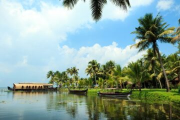 Boot in den Backwaters