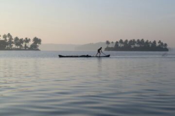 Fischer in den Backwaters
