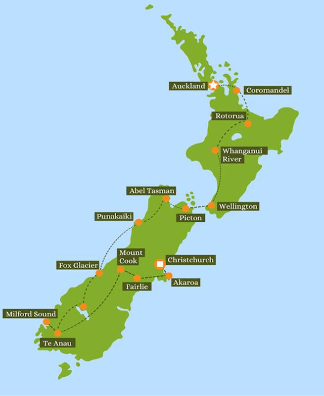 Kleingruppenreise: Fjorde und Vulkane - 3 Wochen Natur-Highlights Neuseelands – Bild 5